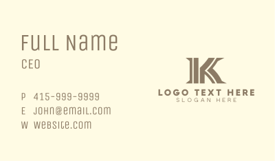 Generic Stripe Business Business Card Image Preview
