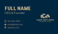 Gold House Village Property Business Card Image Preview