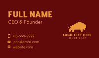 Bull Steakhouse Ranch Business Card Design