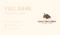 Sweet Chocolate Snack Business Card Image Preview