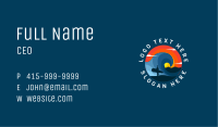 Beach Surfing Summer Business Card Image Preview