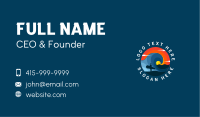 Beach Surfing Summer Business Card Image Preview