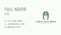 Landscaper Shovel Plant Business Card Image Preview