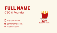 Fries Snack Cart Business Card Image Preview