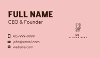 Beauty Hair Salon Business Card Image Preview