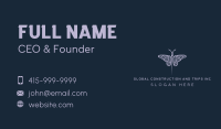 Butterfly Sewing Needle Business Card Image Preview