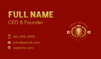 Royal Wreath Chair Business Card Image Preview