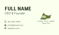 Pine Tree Banner Business Card Image Preview