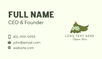 Pine Tree Banner Business Card Design