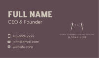Needle Infinity Thread Business Card Image Preview