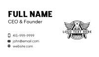 Barbershop Razor Salon Business Card Image Preview