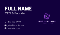 Cyber Tech Software Business Card Image Preview