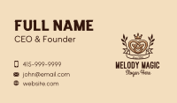 Pretzel Crown King Business Card Design