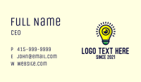 Light Bulb Lens Business Card Image Preview