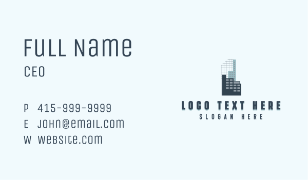 Structure Architectural Building Business Card Design Image Preview