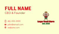 Lady Mushroom Queen  Business Card Image Preview