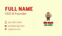 Lady Mushroom Queen  Business Card Image Preview