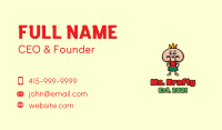 Lady Mushroom Queen  Business Card Image Preview