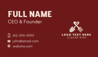 Rake & Shovel Gardening Business Card Image Preview