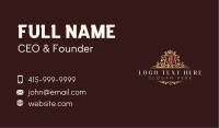 Luxury Crown Shield Business Card Image Preview