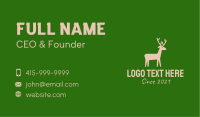 Brown Wild Deer Business Card Image Preview