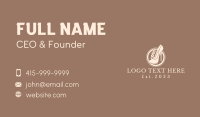 Vintage Shoemaker  Business Card Design