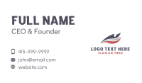 America Airline Logistics Business Card Image Preview
