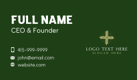 Biblical Cross Wheat Business Card Image Preview