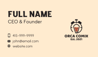 Boba Tea Timer  Business Card Image Preview