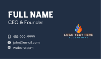 Fire Fuel Energy Business Card Image Preview