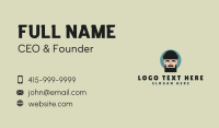 Bearded Father Face  Business Card Preview