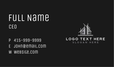 Realty House Architecture Business Card Image Preview