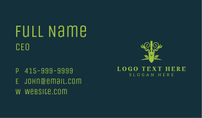 Plant Garden Trowel Business Card Image Preview