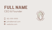 Tree Face Wellness Business Card Image Preview