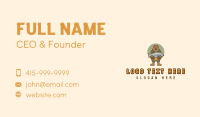  Fishing Bear Seafood Business Card Image Preview