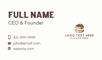 Cream Puff Dessert Pastry Business Card Image Preview