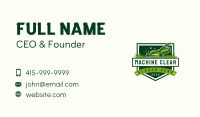 Grass Cutting Gardening Business Card Image Preview