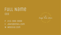Circle Lifestyle Business Business Card Image Preview