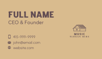 Roof Contractor Renovation Business Card Image Preview