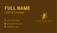 Lion Scale Justice Business Card Image Preview