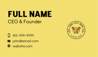 Leaf Beehive Honey Dipper Business Card Image Preview