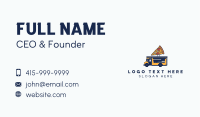 Pizza Food Truck Business Card Image Preview