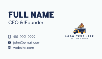 Pizza Food Truck Business Card Image Preview