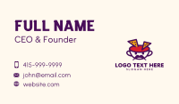 Mexican Cuisine Nachos Business Card Preview