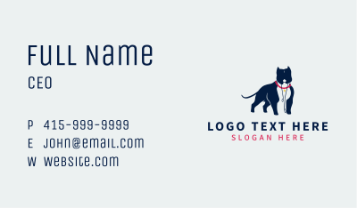 Pet Dog Animal Business Card Image Preview