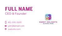 Cartoon Shapes Mascots Business Card Image Preview