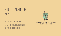 Coffee Cup Sunglasses Business Card Image Preview