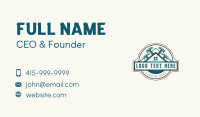 Hammer Repair Renovation Business Card Design