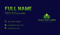 Leaf Grass Garden Business Card Preview