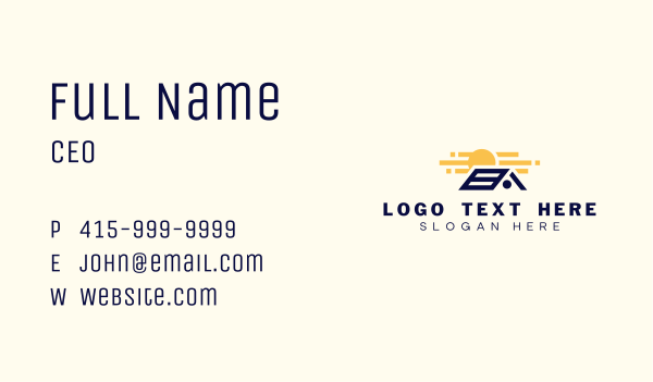 House Roofing Realty Business Card Design Image Preview